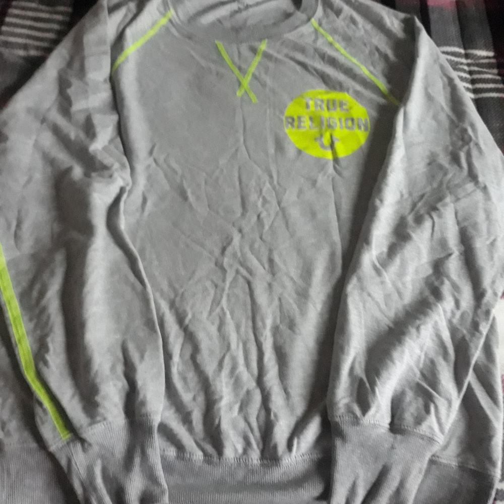 True Religion sweat top Gray